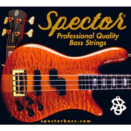 Spector Bass Medium 4-String Nickel Electric Bass Strings, .045-.105 Gauges