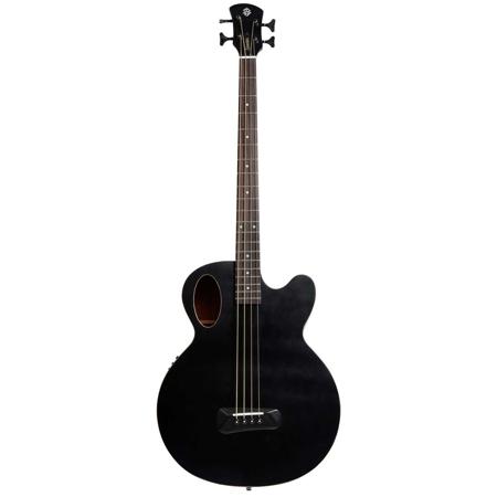 Spector Bass Timbre Semi Acoustic Bass Guitar, Black