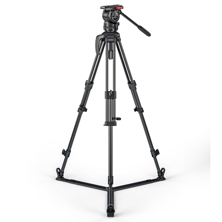 Sachtler FSB 4 Fluid Head with 75/2 CF MK II CF Tripod and SP 75 Ground Spreader