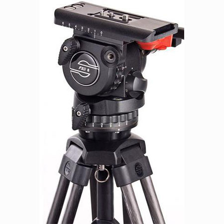 Sachtler 0742 System FSB8 T MD w/FSB8 T Fluid Head, Aluminum Tripod Legs etc.