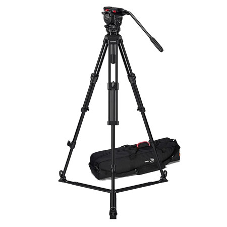 Sachtler FSB 8 MK II Fluid Head with 75/2 Aluminum Tripod and Ground Spreader