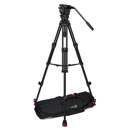 Sachtler FSB 8 MK II Fluid Head with 75/2 Aluminum Tripod & Mid-Level Spreader