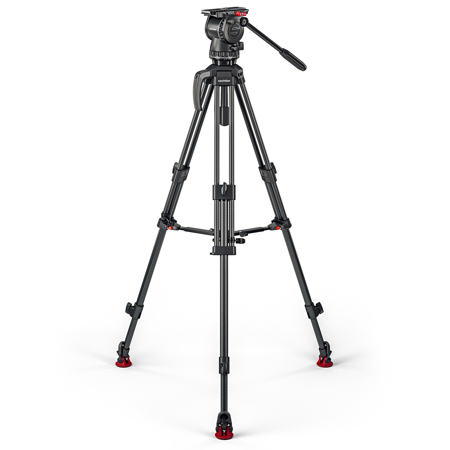 Sachtler FSB 8 MK II Fluid Head with 75/2 CF MK II Tripod, Mid-Level Spreader