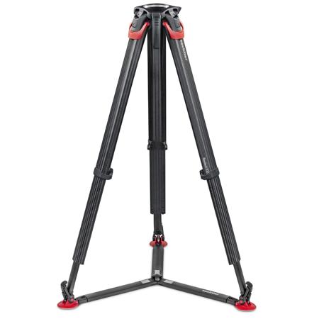 Sachtler flowtech 100mm 3-Section Carbon Fiber Tripod with Ground Spreader