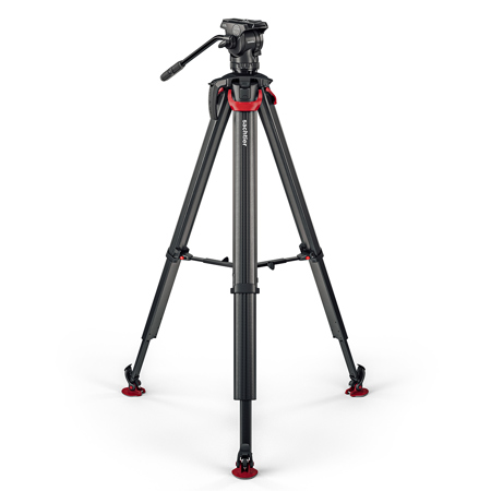 Sachtler Ace XL MK II Fluid Head with Flowtech 75 CF Tripod