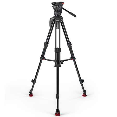 Sachtler Ace XL MK II Fluid Head with 75/2 AL MK II Tripod & Mid-Level Spreader