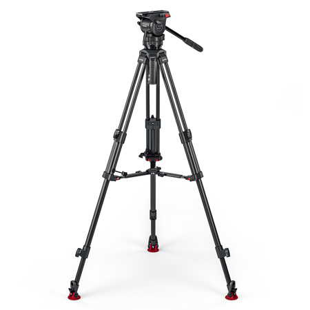 Sachtler Ace XL MK II Fluid Head with 75/2 CF MK II Tripod & Mid