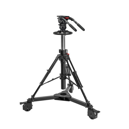 Sachtler FSB 18T Mk II 100mm Touch & Go Fluid Head with Pedestal C III System