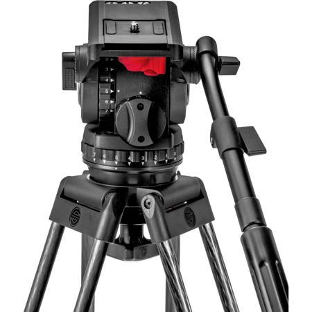 Sachtler Video 18 S2 Fluid Head with ENG 2 CF Tripod, Mid-Level  