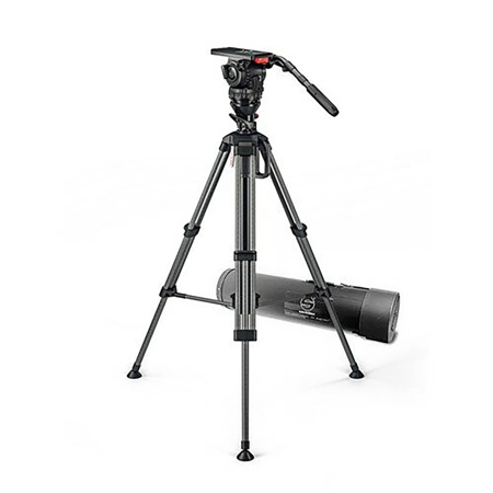 Sachtler Video 18 S2 Fluid Head with Hotpod CF14 Carbon Fiber Tripod System