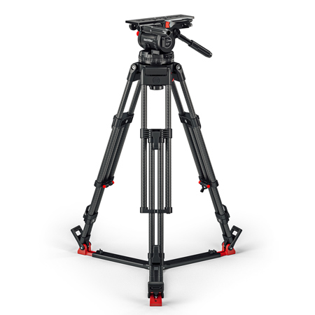 Sachtler Cine 30 Fluid Head w/Cine 150 L 2-Section AL Tripod and Ground Spreader