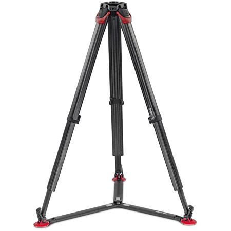Sachtler flowtech 75 aktiv 2-Section Carbon Fiber Tripod with Ground Spreader