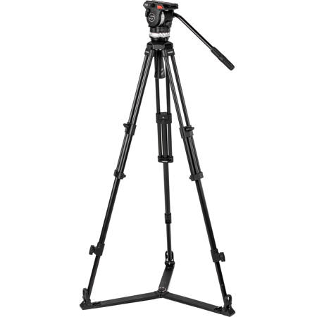 Sachtler Ace XL 75mm Fluid Head with 75/2 3-Section Al Tripod & Ground Spreader