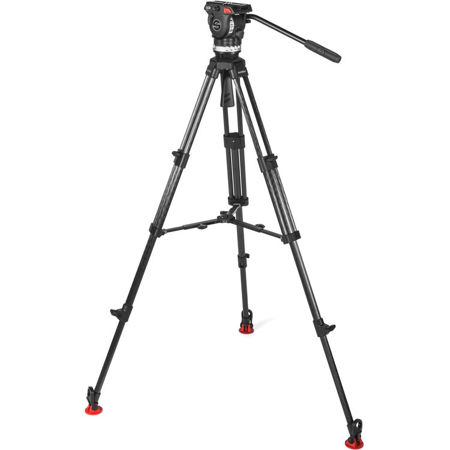 Sachtler Ace XL Tripod System with CF Legs and Mid-Level Spreader (75mm Bowl)