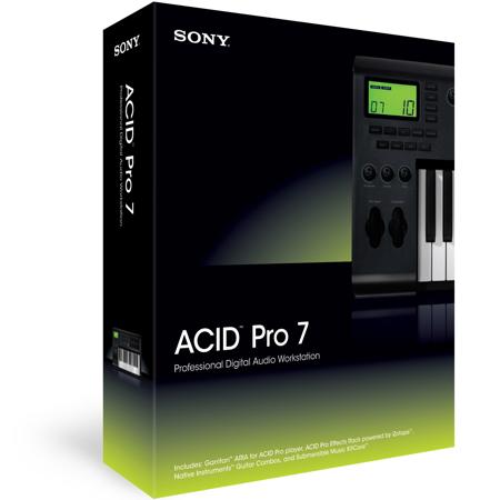 Sony Creative Software ACID Pro 7 Digital Audio Workstation Software, Download