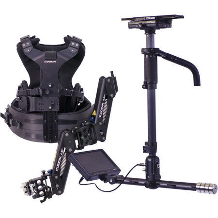 SteadiCam AERO 30 Sled with 7" Monitor, Canon LP-E6 Mount, A-30 Arm, Zephyr Vest