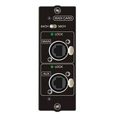 Soundcraft CAT5 MADI I/O Card for Si Console Expansion Slot