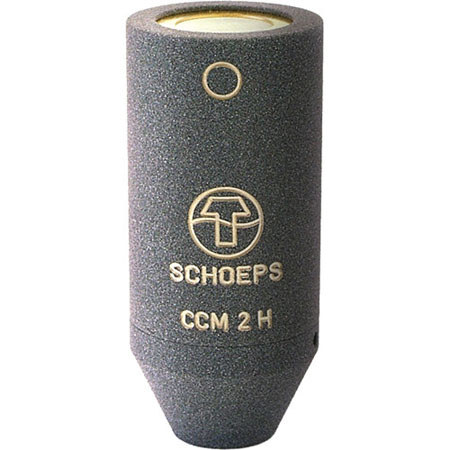 Schoeps CCM 2H L Omnidirectional Microphone with Lemo Disconnect, Matte Gray