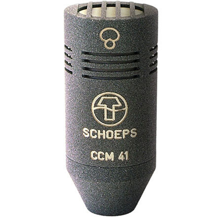 Schoeps CCM 41 L Supercardioid Microphone with Lemo Disconnect, Matte Gray