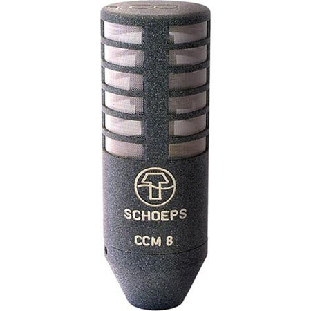 Schoeps CCM 8 L Figure-8 Microphone with Lemo Disconnect, Matte Gray