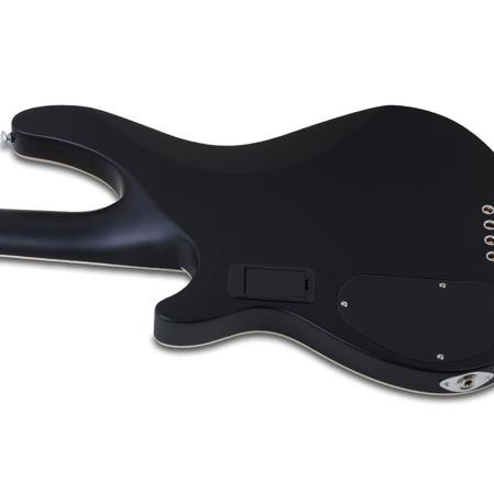 Schecter Damien Platinum 4-String Bass Electric Guitar, Satin Black