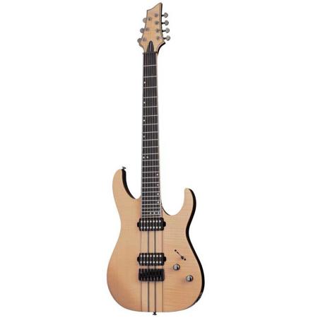 Schecter Banshee Elite-7 Series 7-String Electric Guitar, Gloss Natural