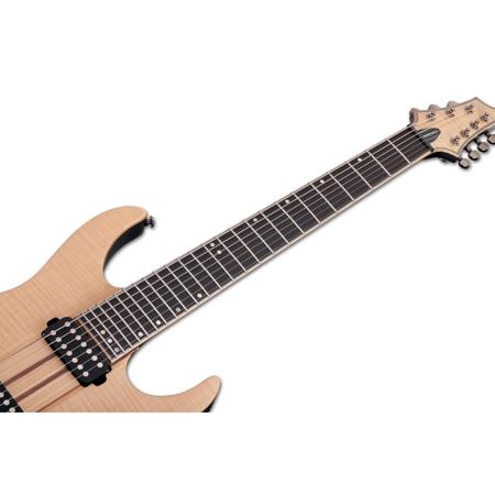 Schecter Banshee Elite-7 Series 7-String Electric Guitar, Gloss Natural