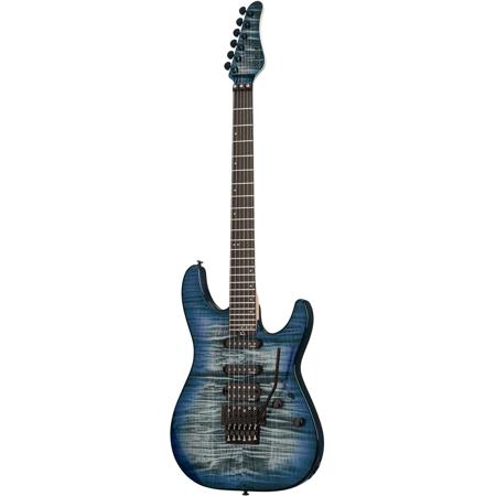 Schecter Sun Valley Super Shredder III Electric Guitar, Maple, Sky Burst