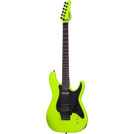 Schecter Sun Valley Super Shredder FR S Electric Guitar, Ebony, Birch Green