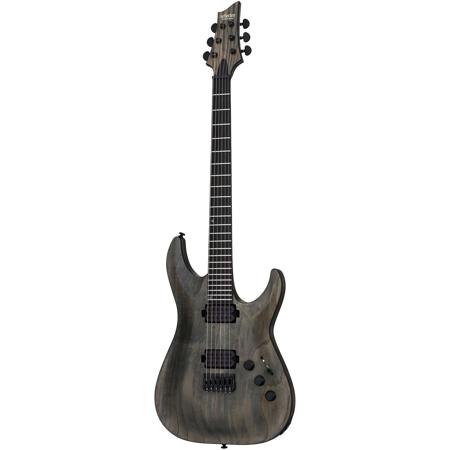 Schecter C-1 Apocalypse Solid-Body Electric Guitar, Ebony Fretboard,Rusty Gray