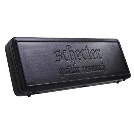 Schecter SGR-1C Hardcase for C-Shape Electric Guitar, Black/Blue Interior