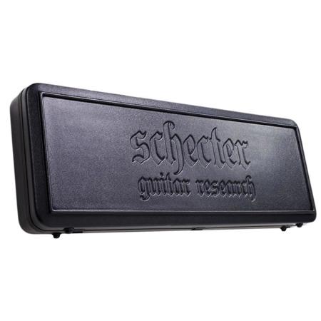Schecter SGR-9SC Hardcase for Solo-6 Model Guitars, Black/Blue Interior