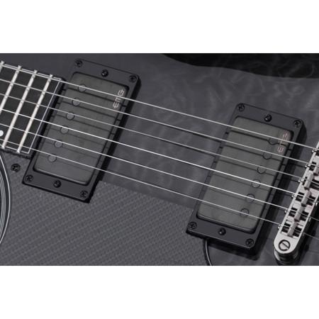 Schecter Hellraiser Hybrid Tempest Left Handed Electric Guitar,Trans Black Burst