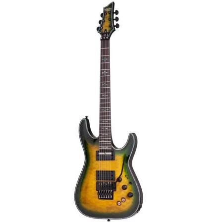 Schecter Hellraiser C 1 Passive FR Sustainiac Electric Guitar Dragon Burst 1950