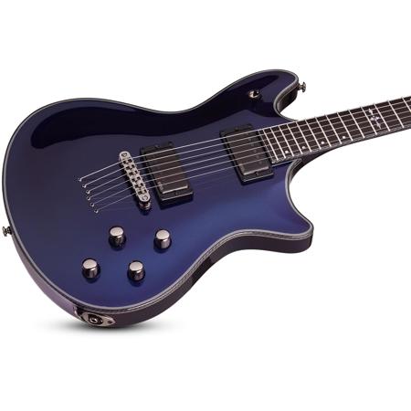 Schecter Hellraiser Hybrid Tempest 6-String Electric Guitar, Ultra Violet