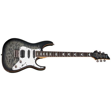 Schecter Banshee-6 Extreme Electric Guitar, Charcoal Burst
