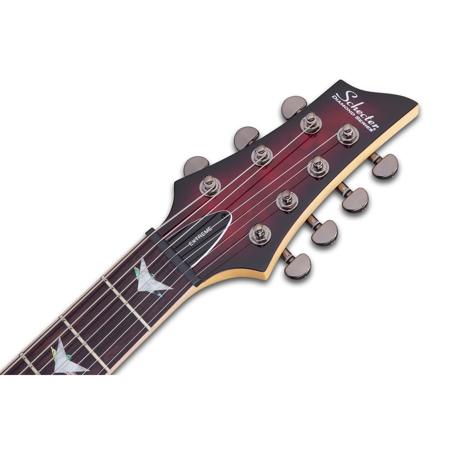 Schecter Banshee-7 Extreme 7-String Electric Guitar, Black Cherry