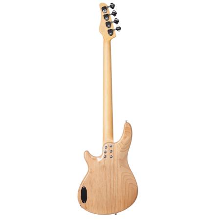 Schecter CV-4 Bass Electric Guitar, Rosewood Fretboard, Gloss Natural