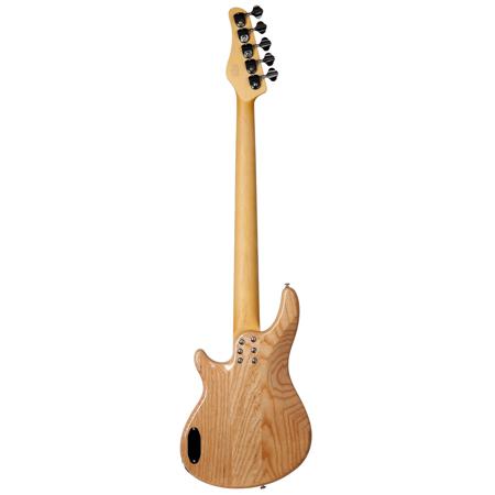 Schecter CV-5 5-String Bass Electric Guitar, Rosewood Fretboard, Gloss Natural