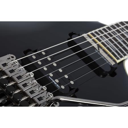 Schecter C-1 FR S Blackjack Electric Guitar, Ebony Fingerboard, Gloss Black