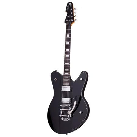 Schecter Robert Smith UltraCure 2016 Electric Guitar, Rosewood, Gloss Black