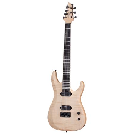 Schecter Keith Merrow KM-7 MK-II 7-String Electric Guitar, Natural Pearl