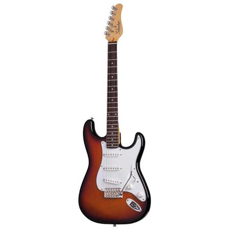 Schecter California Vintage Traditional Standard Electric Guitar,3-Tone Sunburst