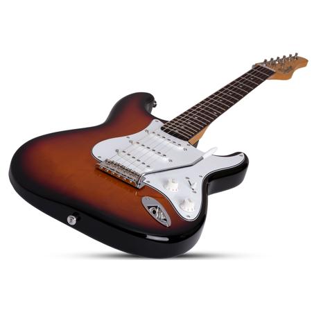 Schecter California Vintage Traditional Standard Electric Guitar,3-Tone Sunburst