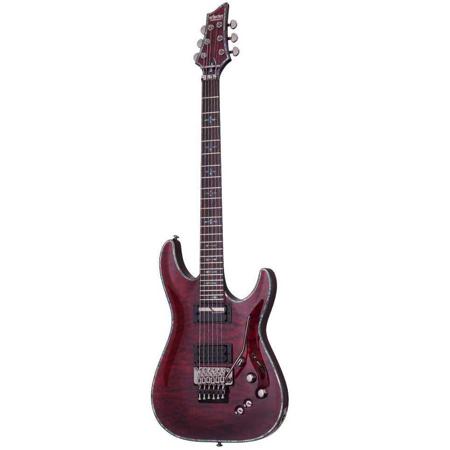 Schecter Hellraiser C-1 Passive Electric Guitar, Rosewood Fretboard,Black Cherry