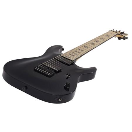 Schecter Jeff Loomis JL-7 2016 7-String Electric Guitar, Gloss Black