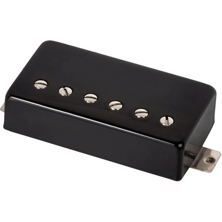 Schecter Sunset Strip Traditional Bridge Pickup, 6-Pole Pieces, Black Metal