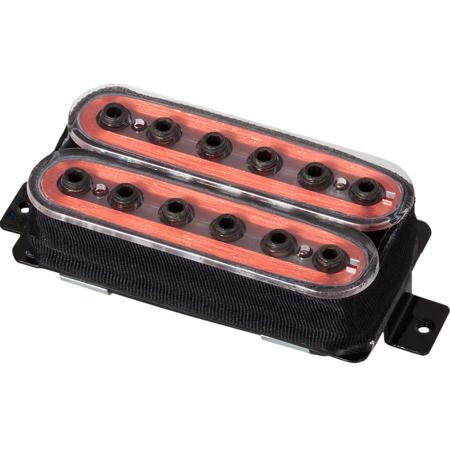 Schecter Apocalypse-VI Universal Neck Pickup, 12-Pole Pieces, Clear