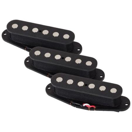 Schecter Set Neck Schecter MonsterTone Pickup Set (Bridge/Neck/Middle), 6-Pole Pieces, Black