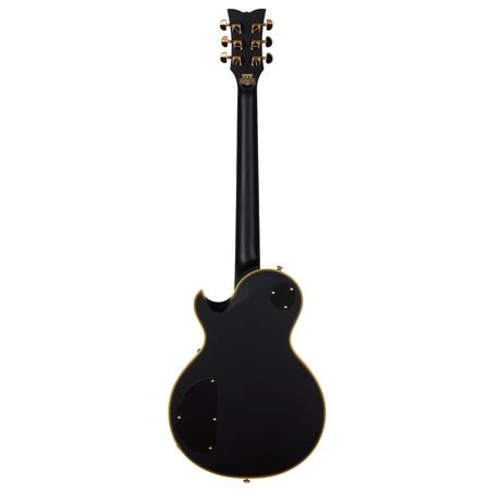 Schecter Solo-II Custom Vintage Electric Guitar, Aged Black Satin